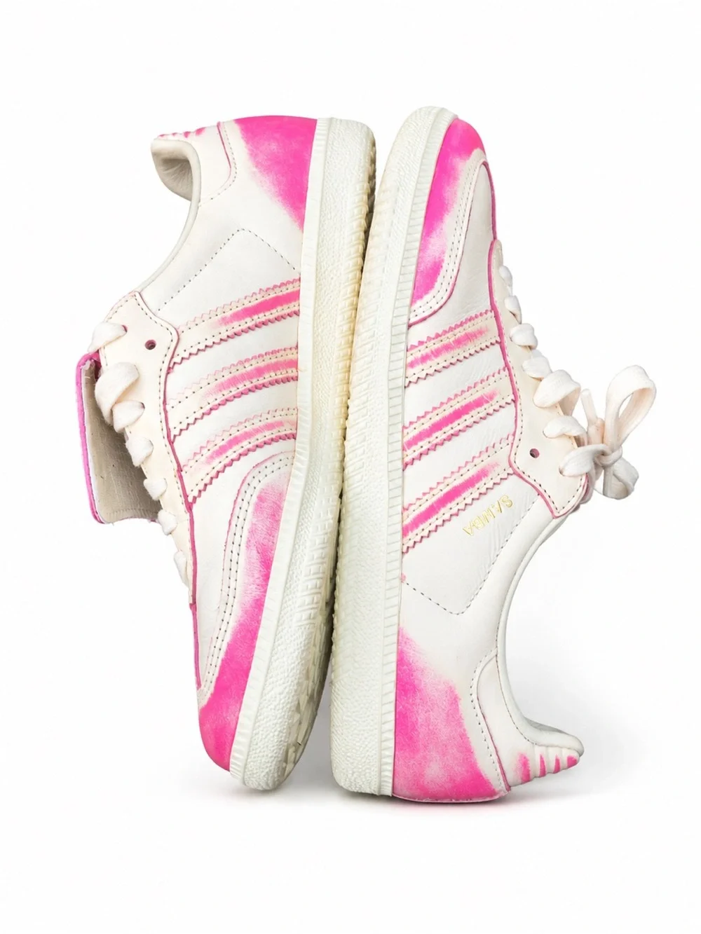 Adidas Samba LT Color Fade Cream Shock Pink Sneakers Women’s 7 worn once